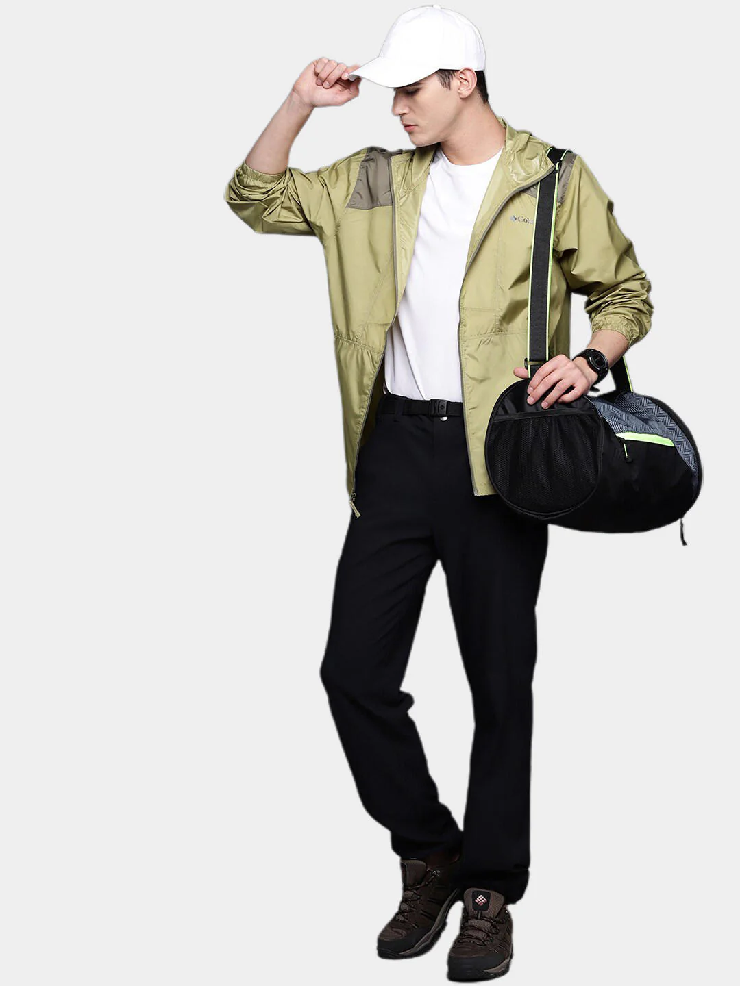 Columbia Men Green Flashback Windbreaker - Image 11
