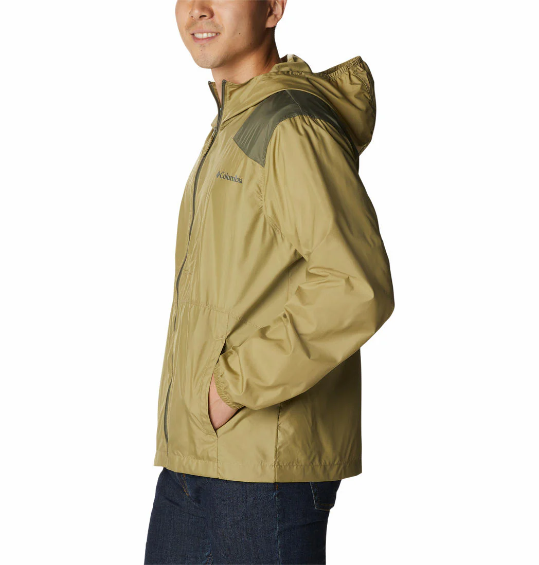 Columbia Men Green Flashback Windbreaker - Image 2