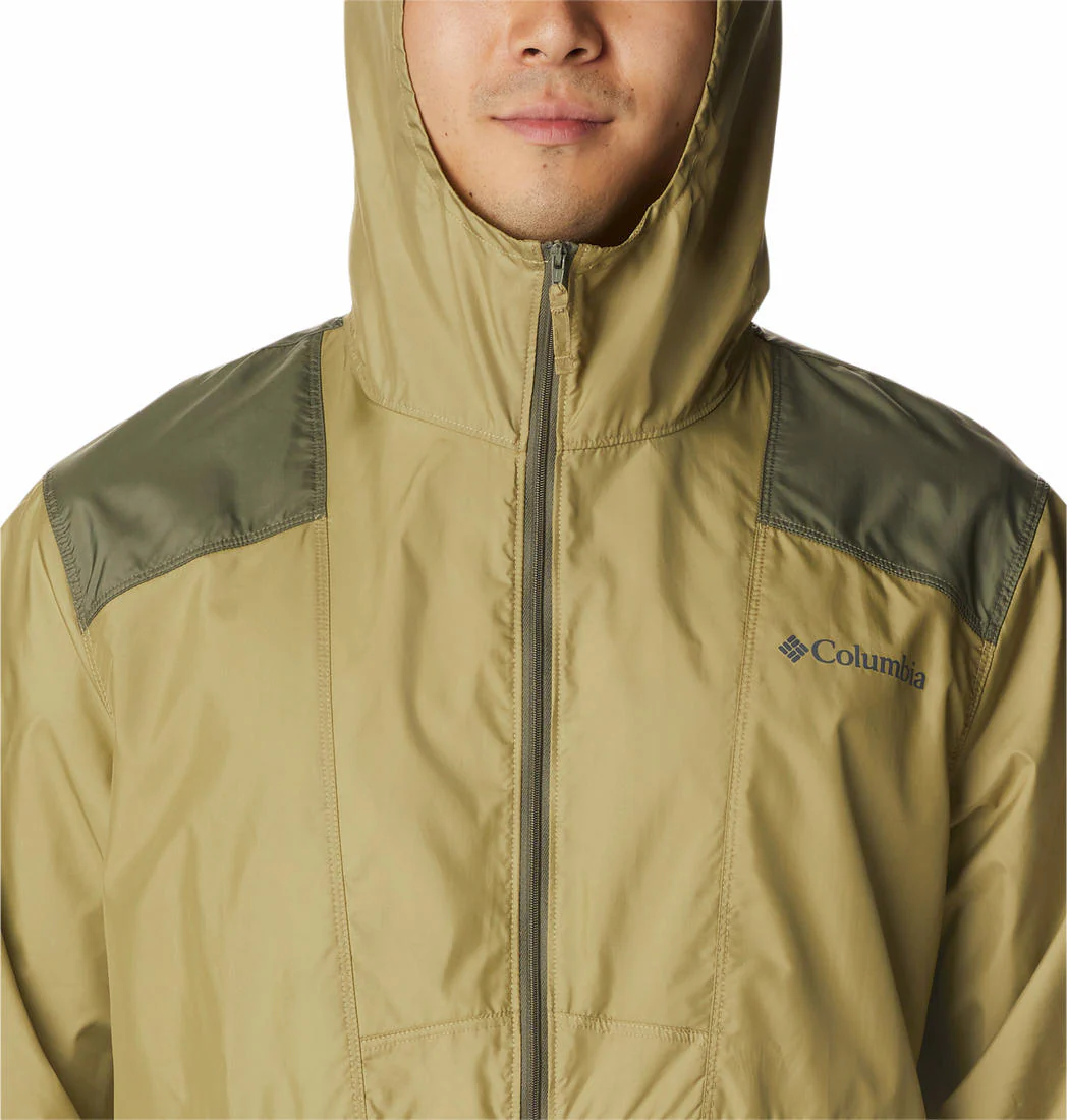 Columbia Men Green Flashback Windbreaker - Image 3