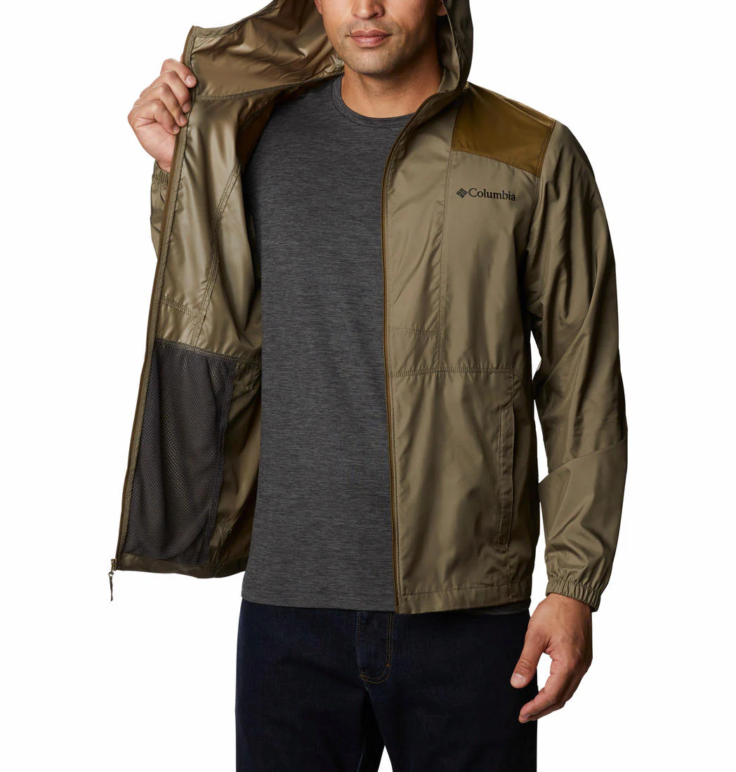 Columbia Men Green Flashback Windbreaker - Image 4