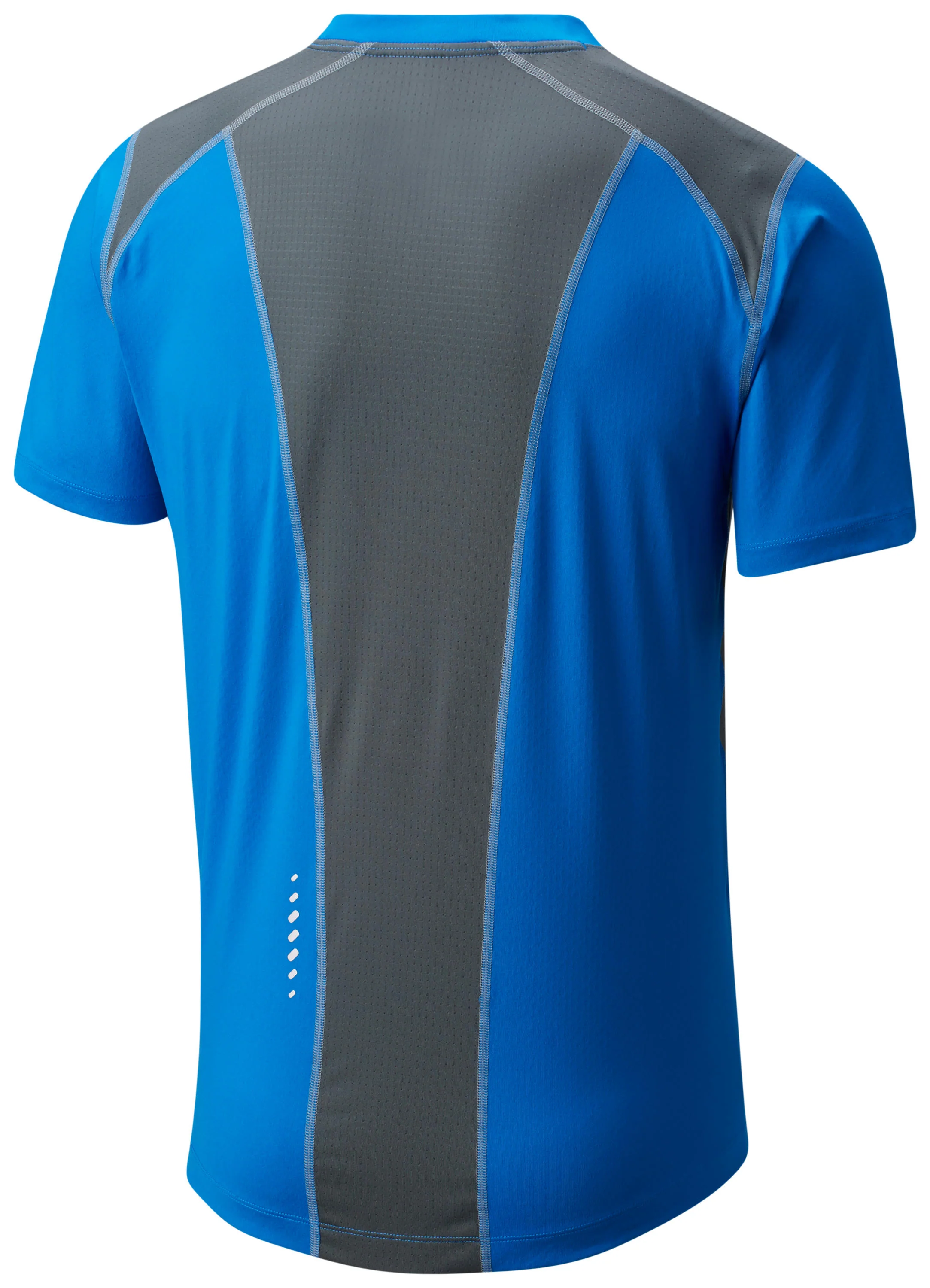 Columbia Men Blue Freeze Degree II Short Sleeve Shirt (Sun Protection) - Image 2