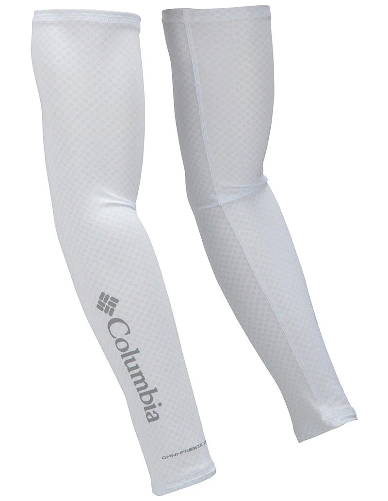 Columbia Unisex White Freezer Zero Arm Sleeves (Sun Protection) - Image 2