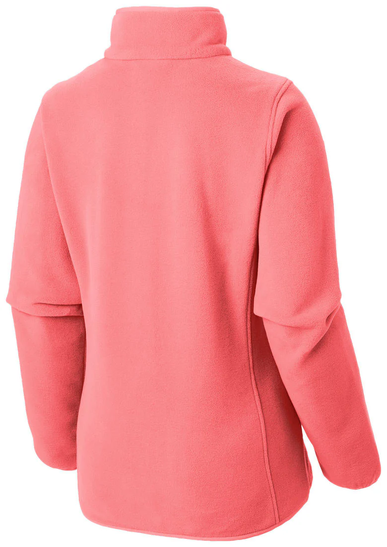 Columbia Women Orange Fuller Ridge Fleece Jacket - Image 2