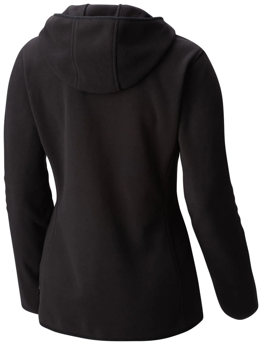 Columbia Women Black Fuller Ridge Hooded Fleece Jacket - Image 2