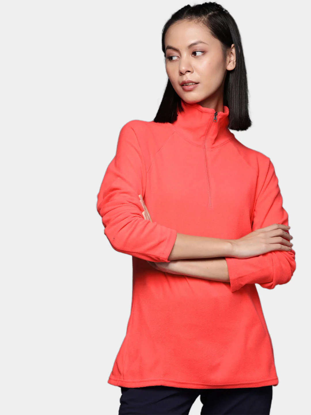 Columbia Women Red Glacial IV 1/2 Zip - Image 10