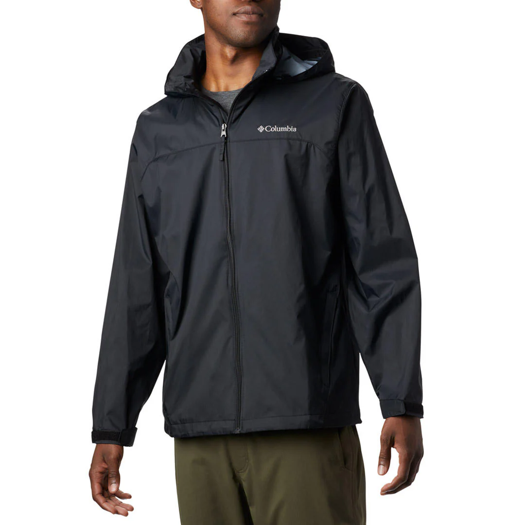 Columbia Men Black Glennaker Lake Rain Jacket - Image 4