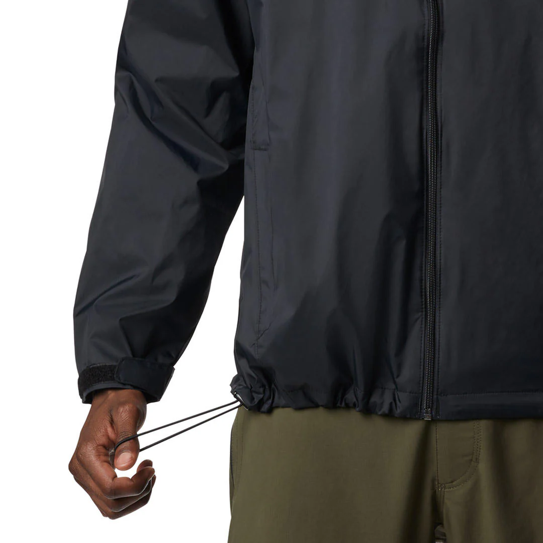 Columbia Men Black Glennaker Lake Rain Jacket - Image 5