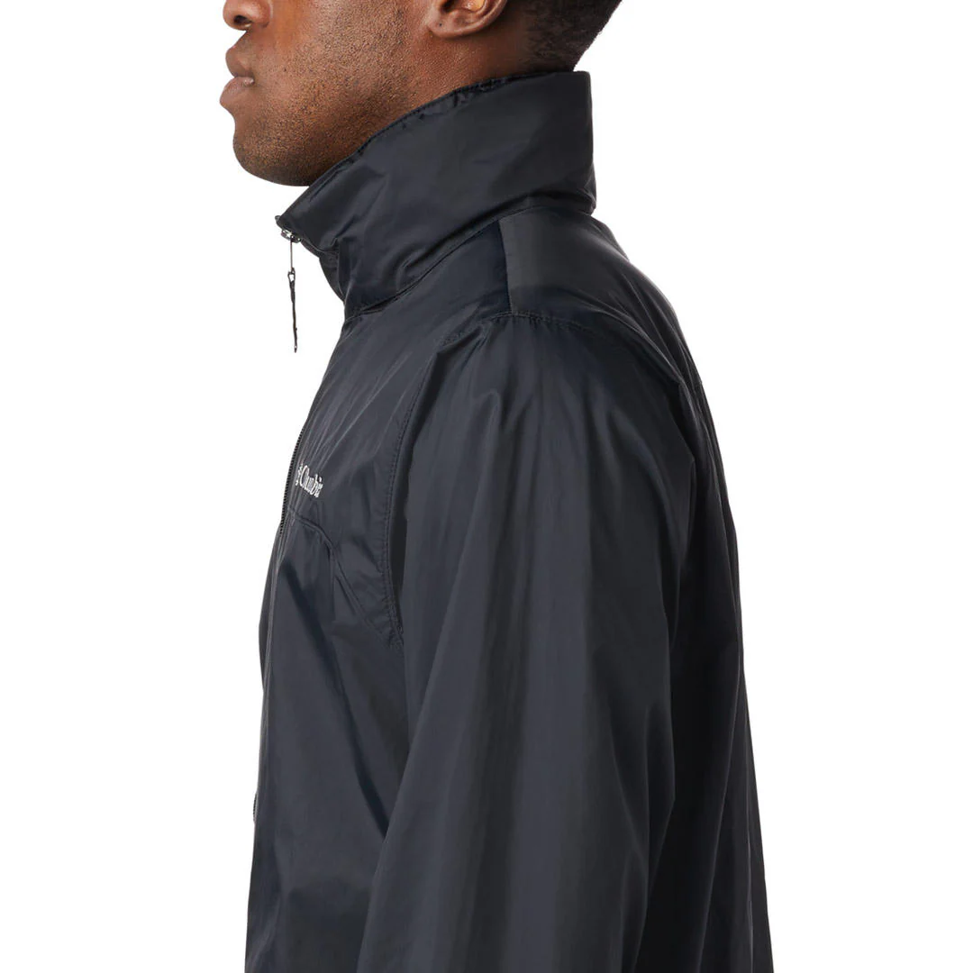 Columbia Men Black Glennaker Lake Rain Jacket - Image 6