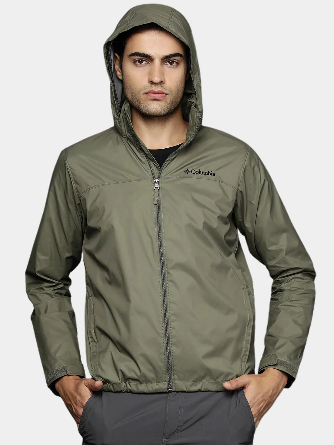 Columbia Men Green Glennaker Lake Rain Jacket - Image 11