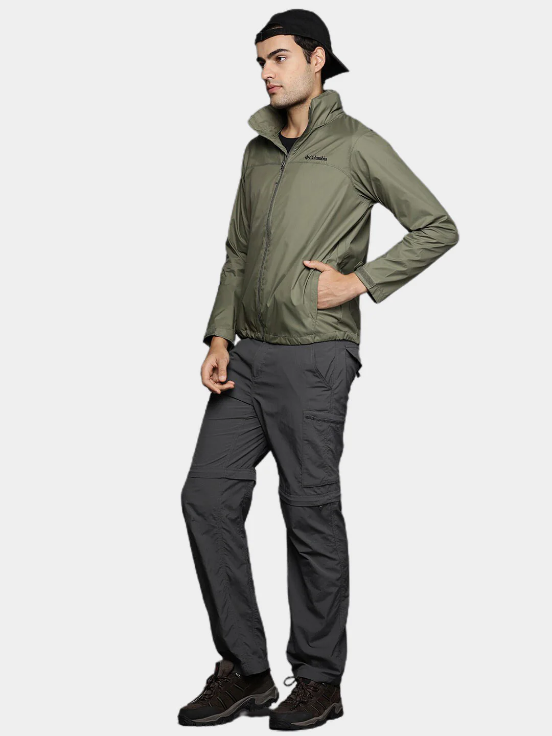 Columbia Men Green Glennaker Lake Rain Jacket - Image 13