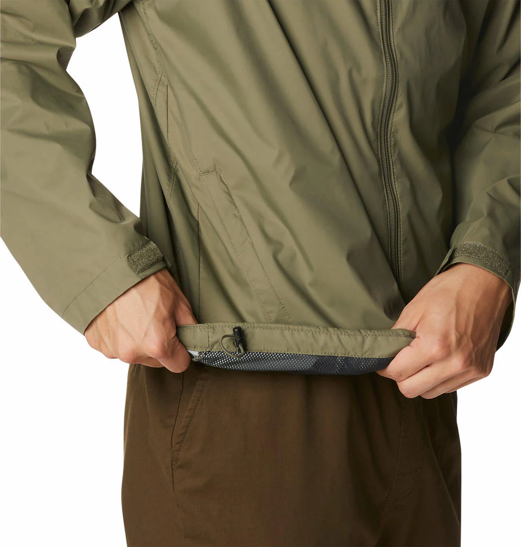 Columbia Men Green Glennaker Lake Rain Jacket - Image 5