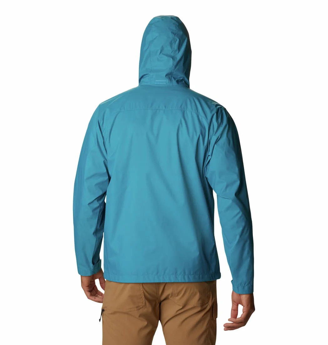 Columbia Men Blue Glennaker Lake Rain Jacket - Image 2