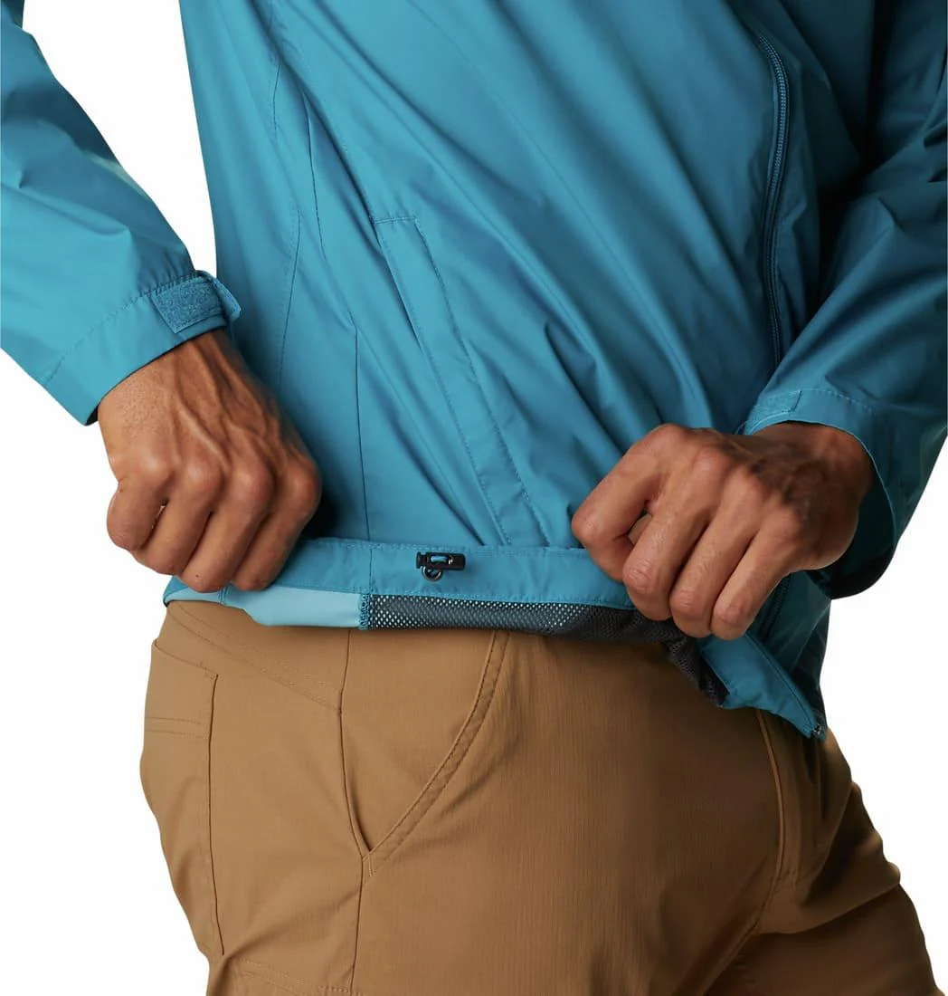 Columbia Men Blue Glennaker Lake Rain Jacket - Image 4