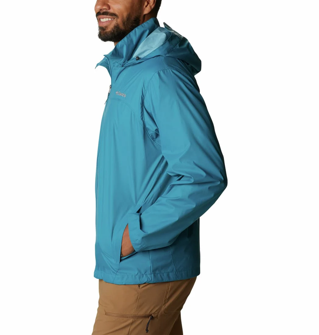 Columbia Men Blue Glennaker Lake Rain Jacket - Image 8