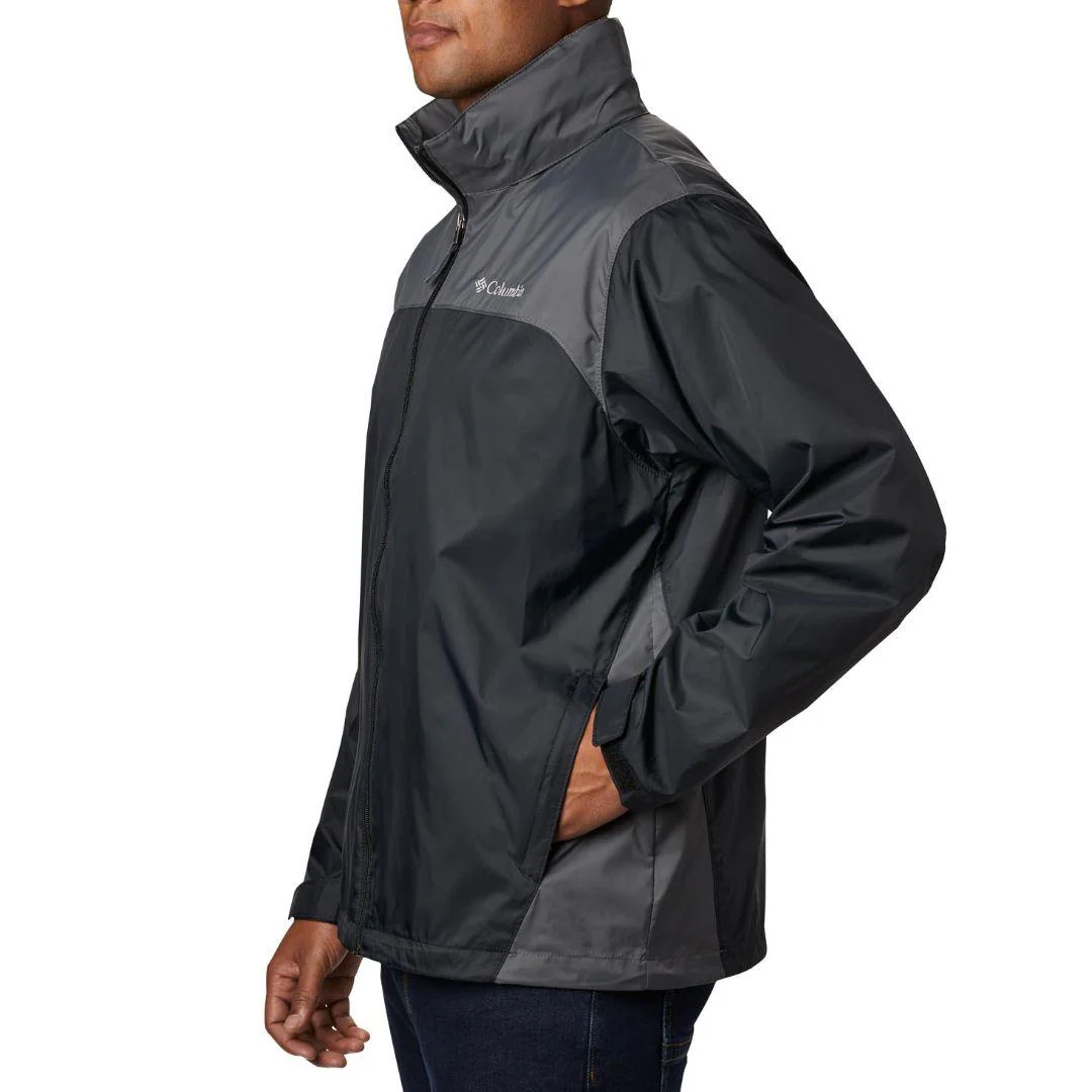 Columbia Men Black Glennaker Lake Rain Jacket - Image 4
