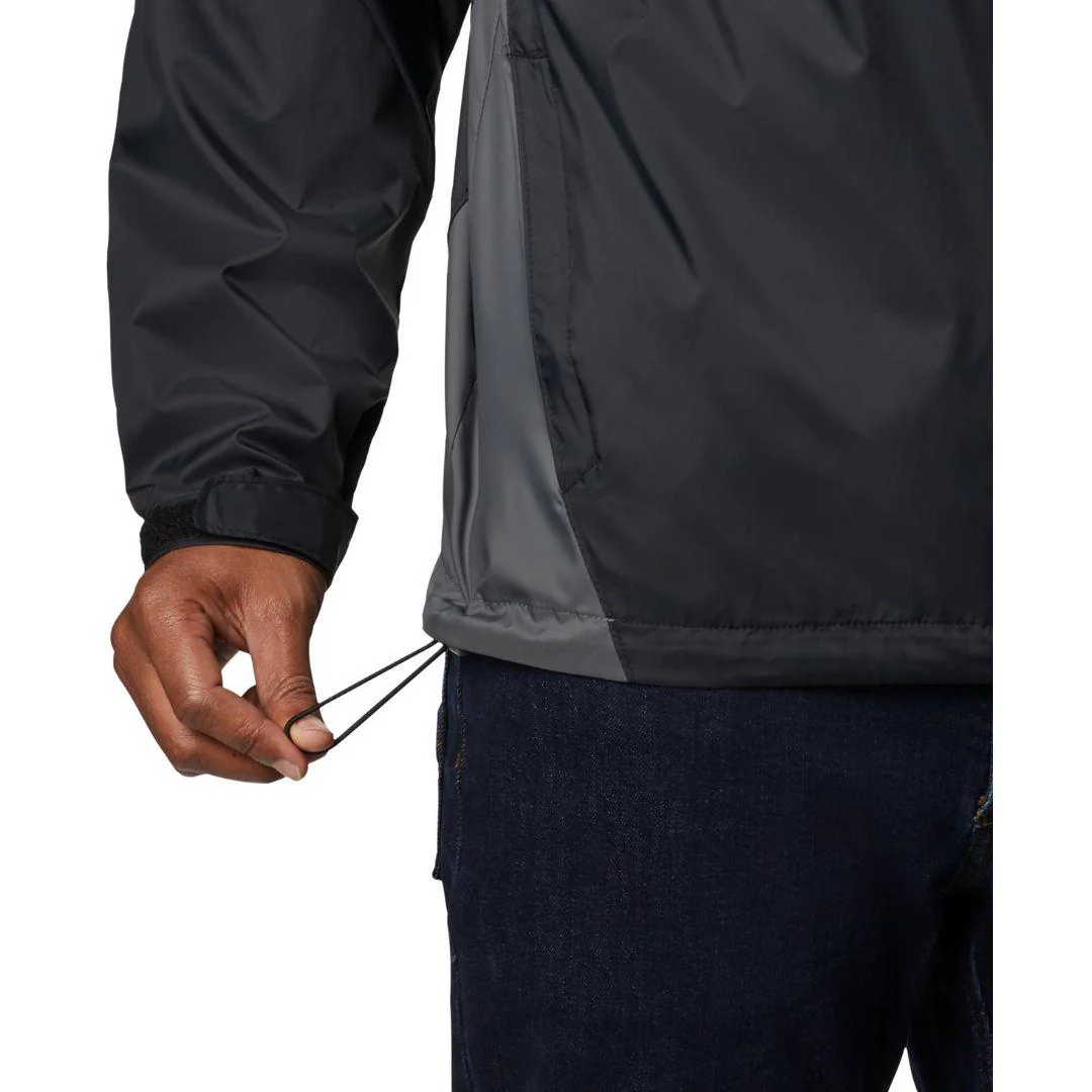 Columbia Men Black Glennaker Lake Rain Jacket - Image 5