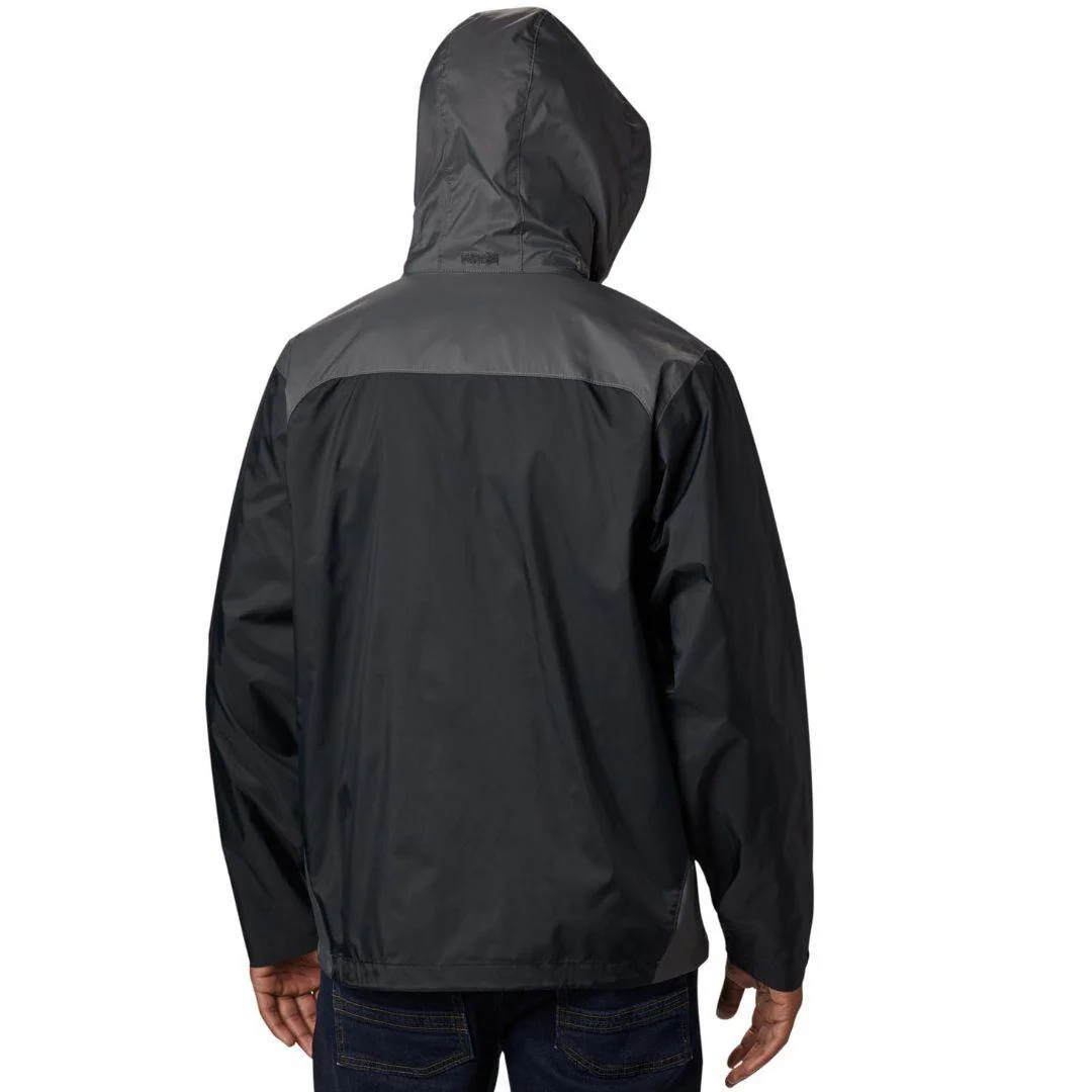 Columbia Men Black Glennaker Lake Rain Jacket - Image 7