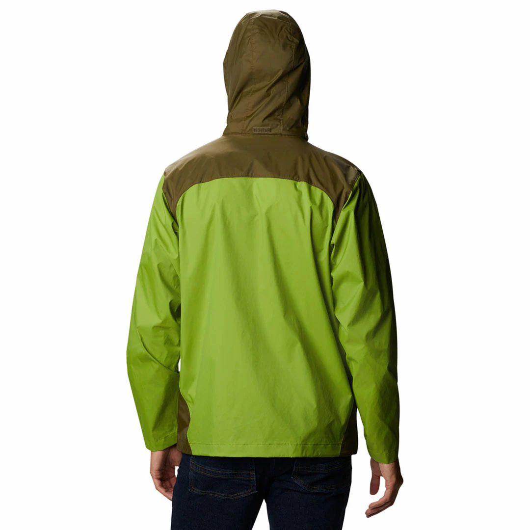 Columbia Men Green Glennaker Lake Rain Jacket - Image 4
