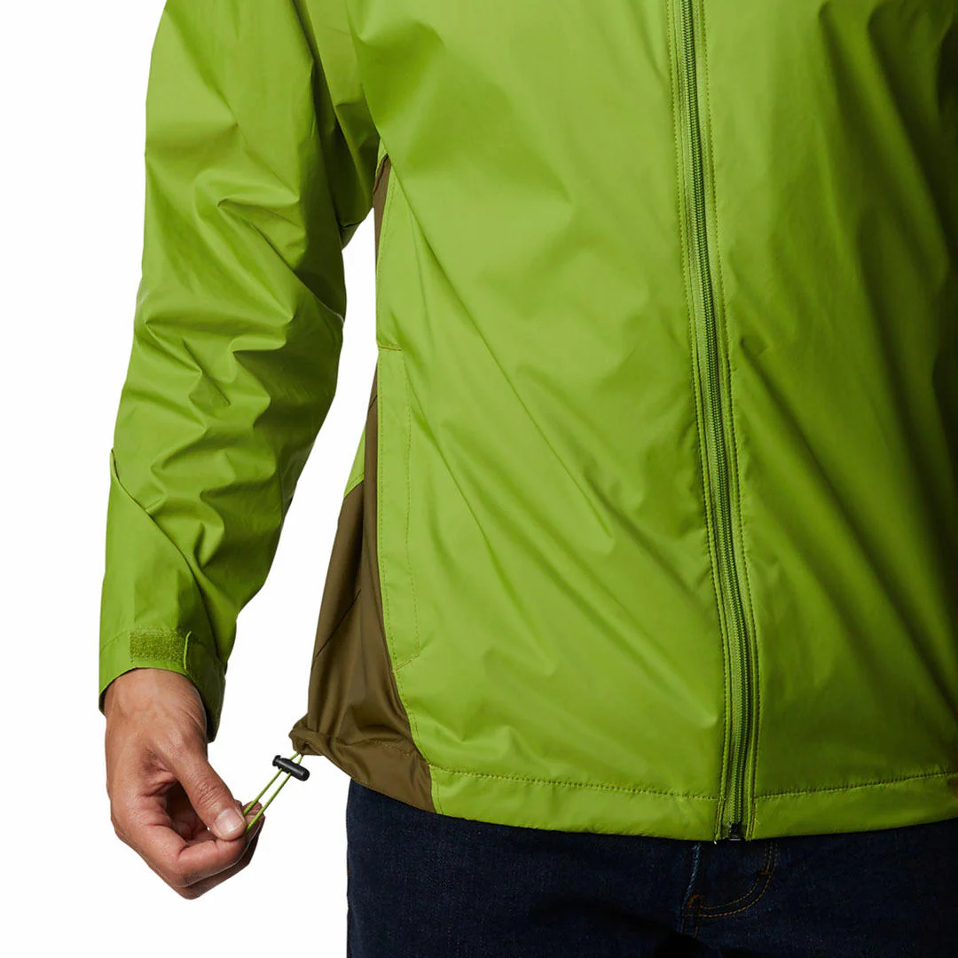 Columbia Men Green Glennaker Lake Rain Jacket - Image 5