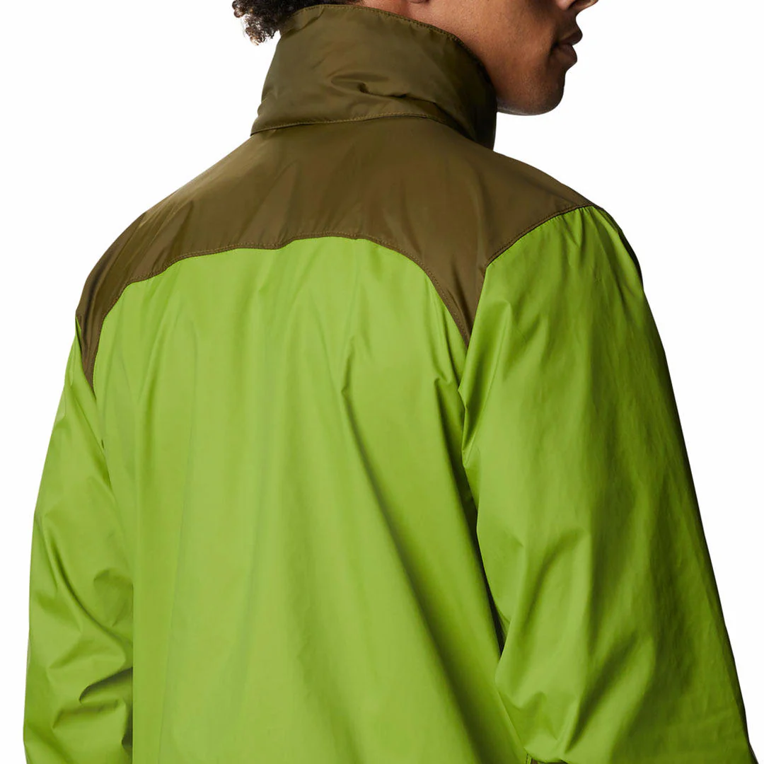 Columbia Men Green Glennaker Lake Rain Jacket - Image 6