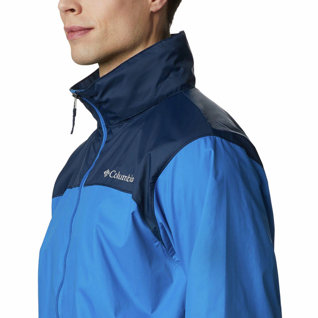 Columbia Men Blue Glennaker Lake Rain Jacket - Image 5