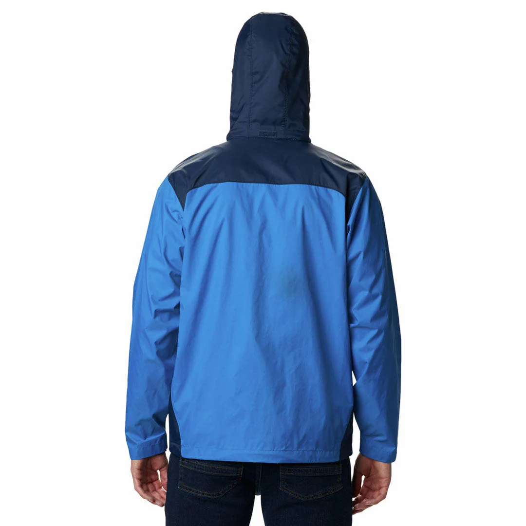 Columbia Men Blue Glennaker Lake Rain Jacket - Image 7
