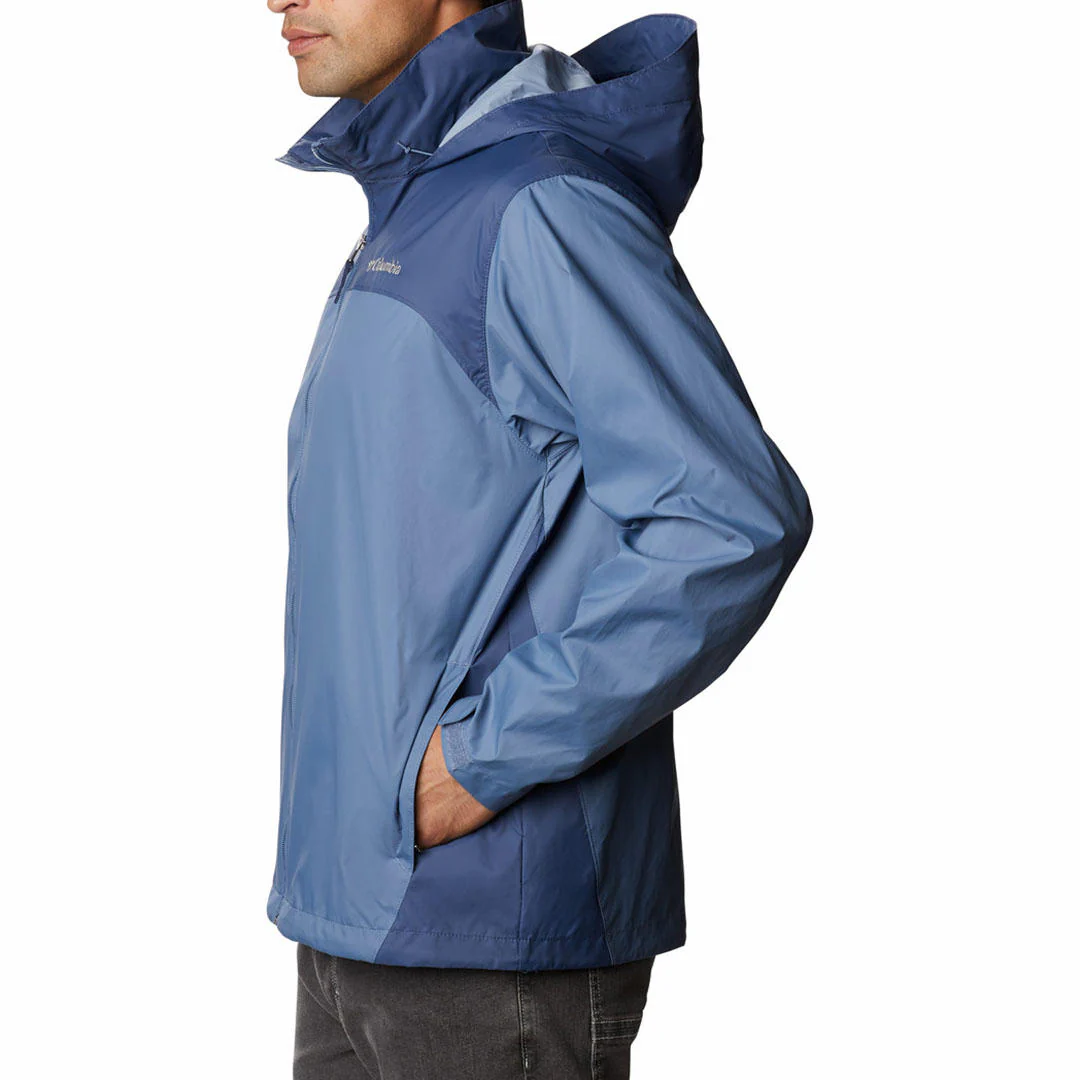 Columbia Men Blue Glennaker Lake Rain Jacket - Image 5