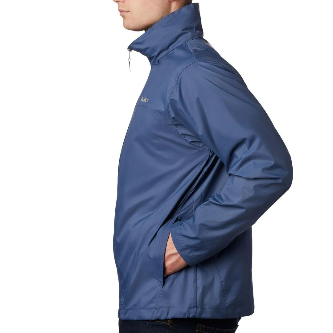 Columbia Men Blue Glennaker Lake Rain Jacket - Image 5