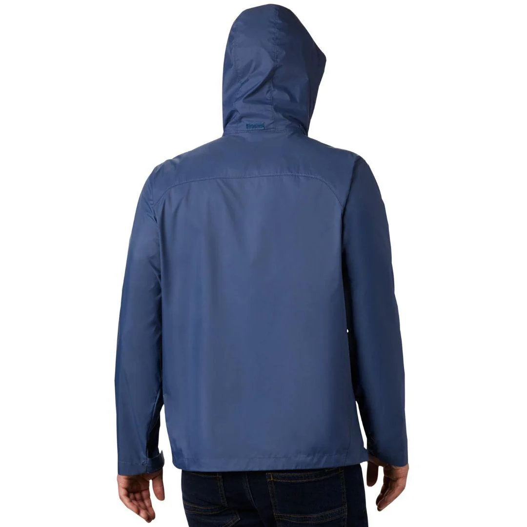 Columbia Men Blue Glennaker Lake Rain Jacket - Image 6