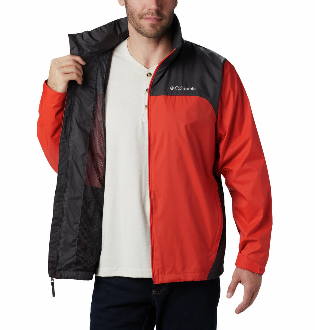 Columbia Men Orange Glennaker Lake Rain Jacket - Image 6
