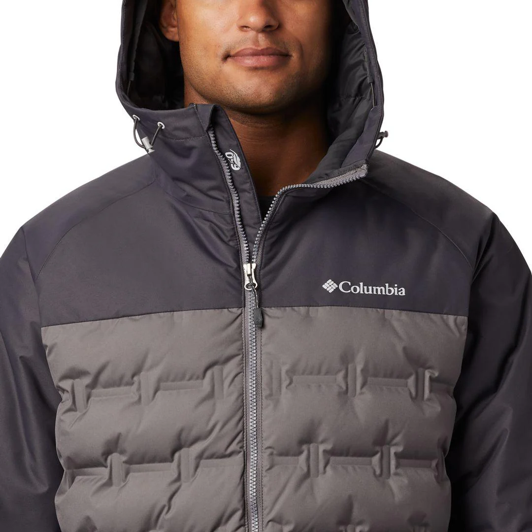 Columbia Men Grey Grand Trek Down Jacket - Image 2