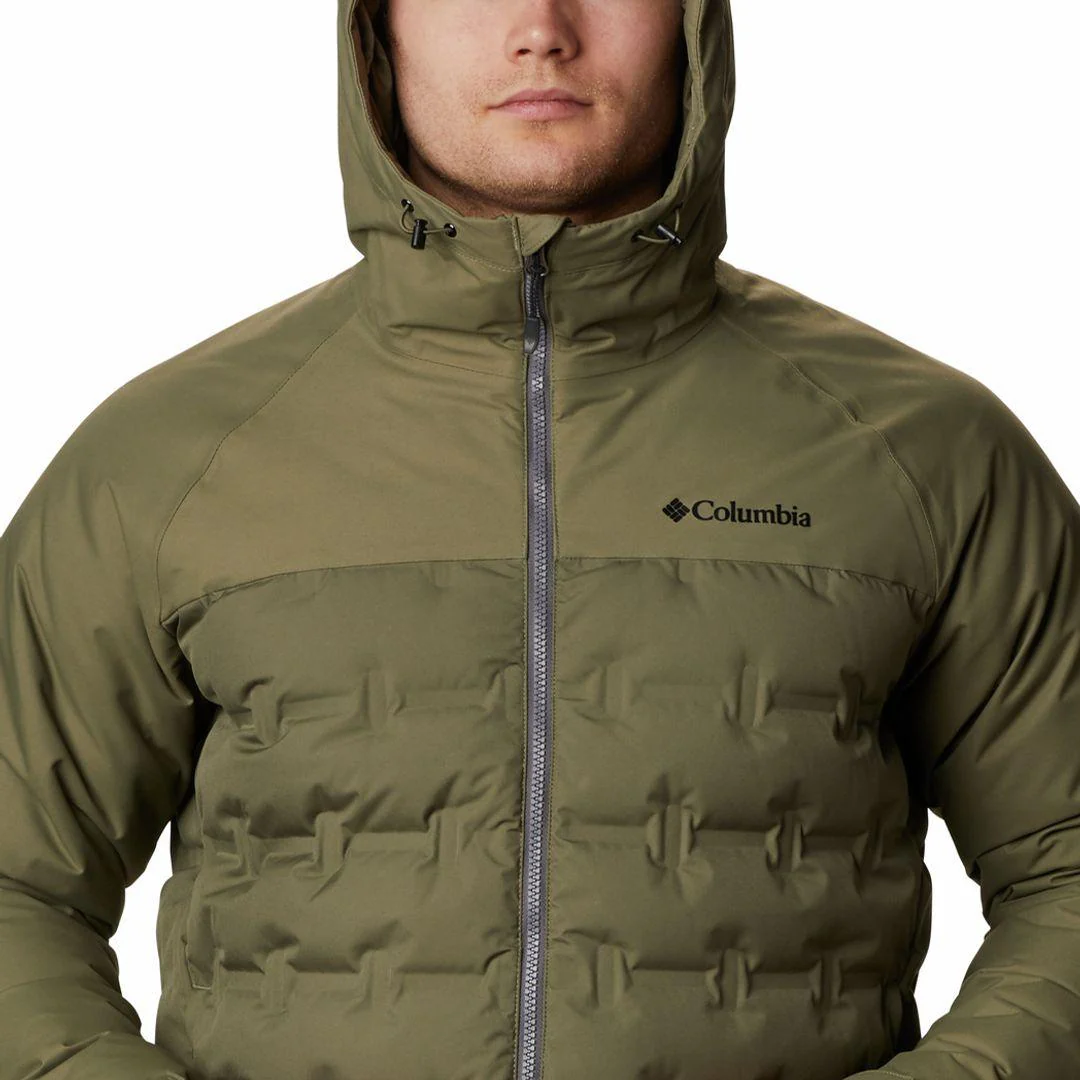 Columbia Men Green Grand Trek Down Jacket - Image 2