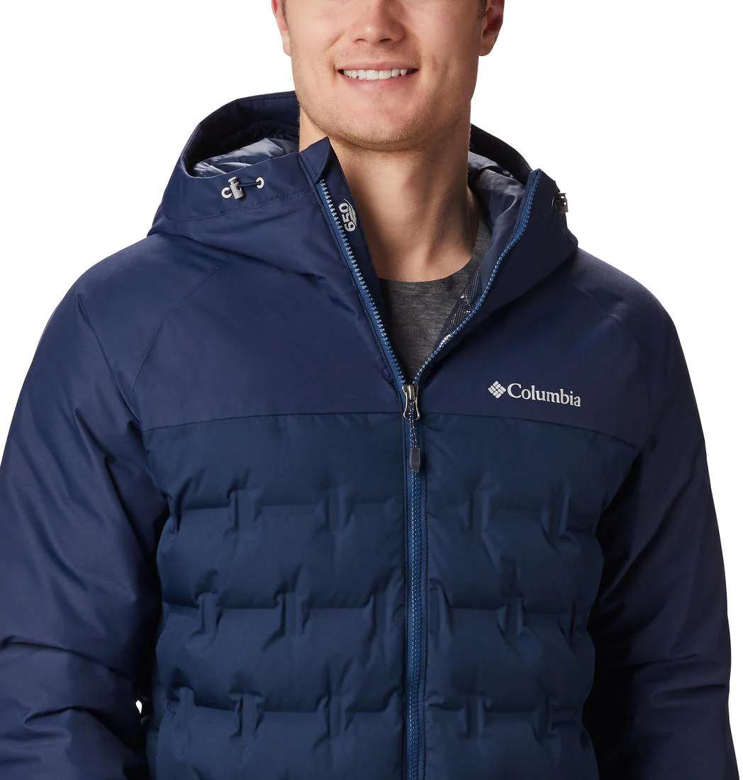 Columbia Men Blue Grand Trek Down Jacket - Image 2