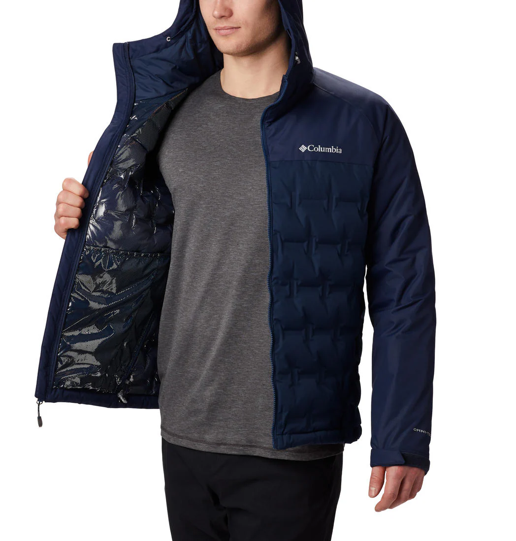 Columbia Men Blue Grand Trek Down Jacket - Image 4
