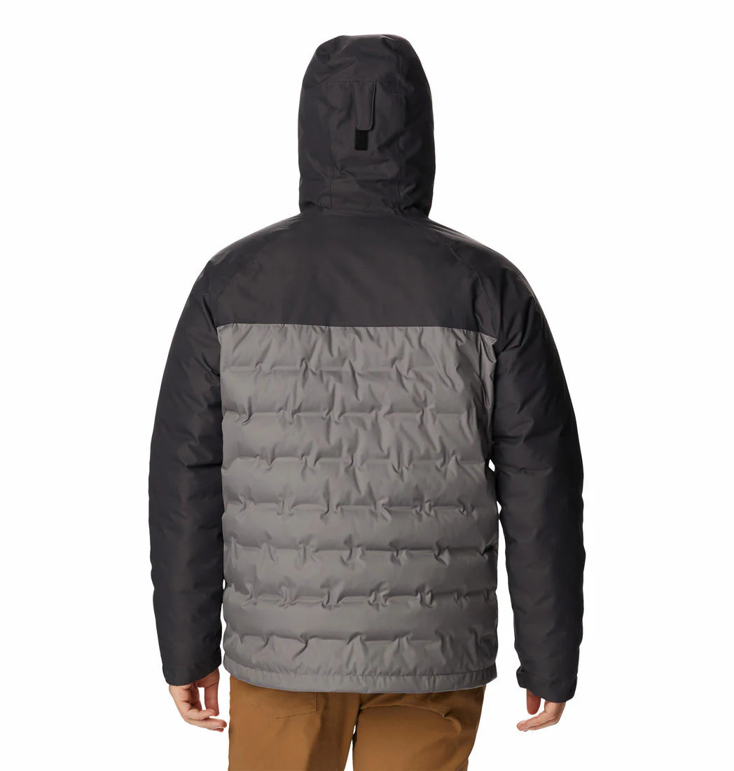 Columbia Men Grey Grand Trek II Down Hooded Jacket - Image 7