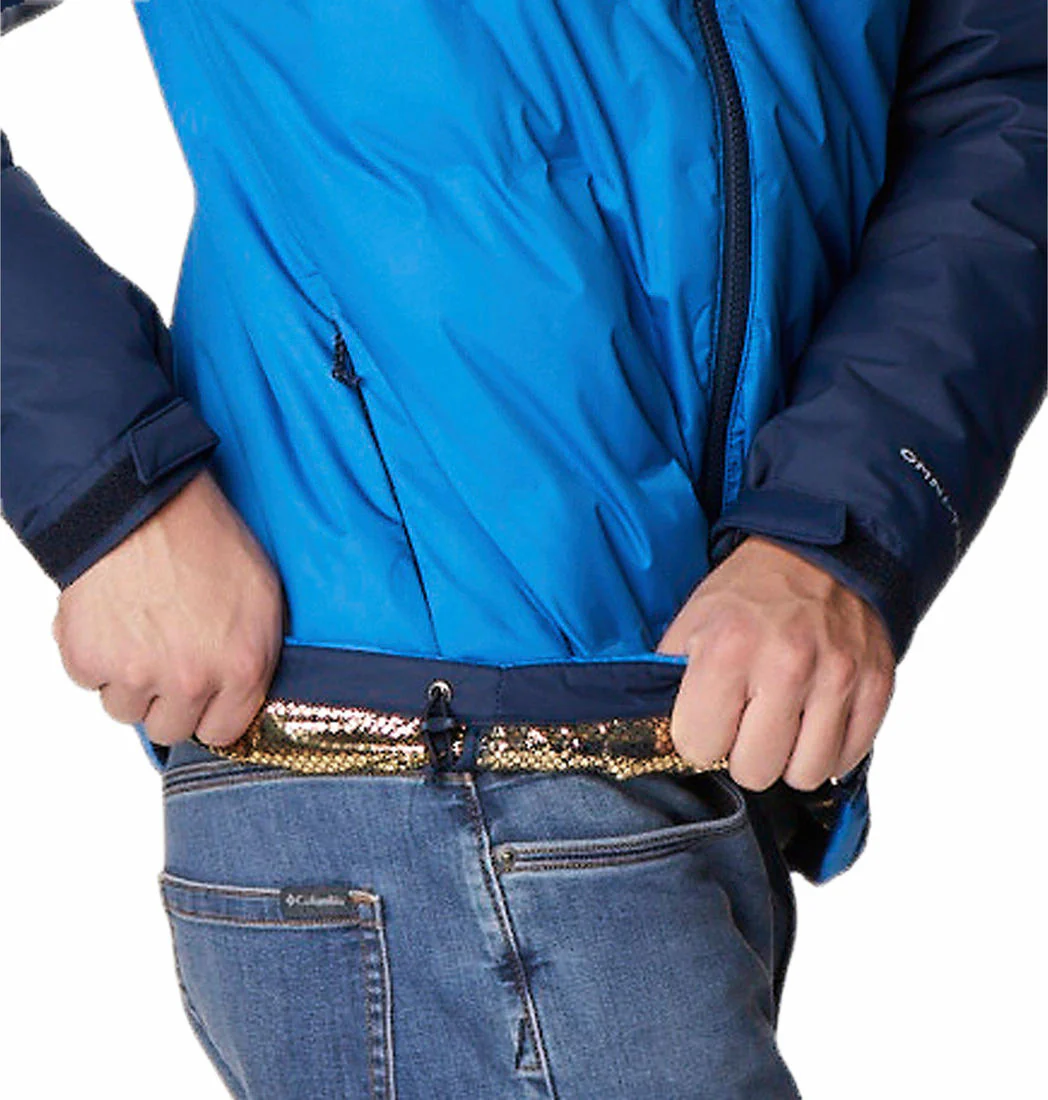Columbia Men Blue Grand Trek II Down Hooded Jacket - Image 6
