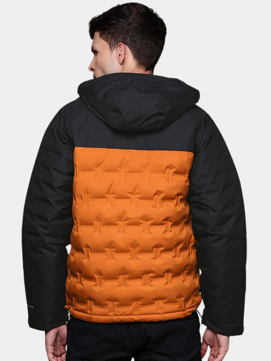 Columbia Men Orange Grand Trek II Down Hooded Jacket - Image 14