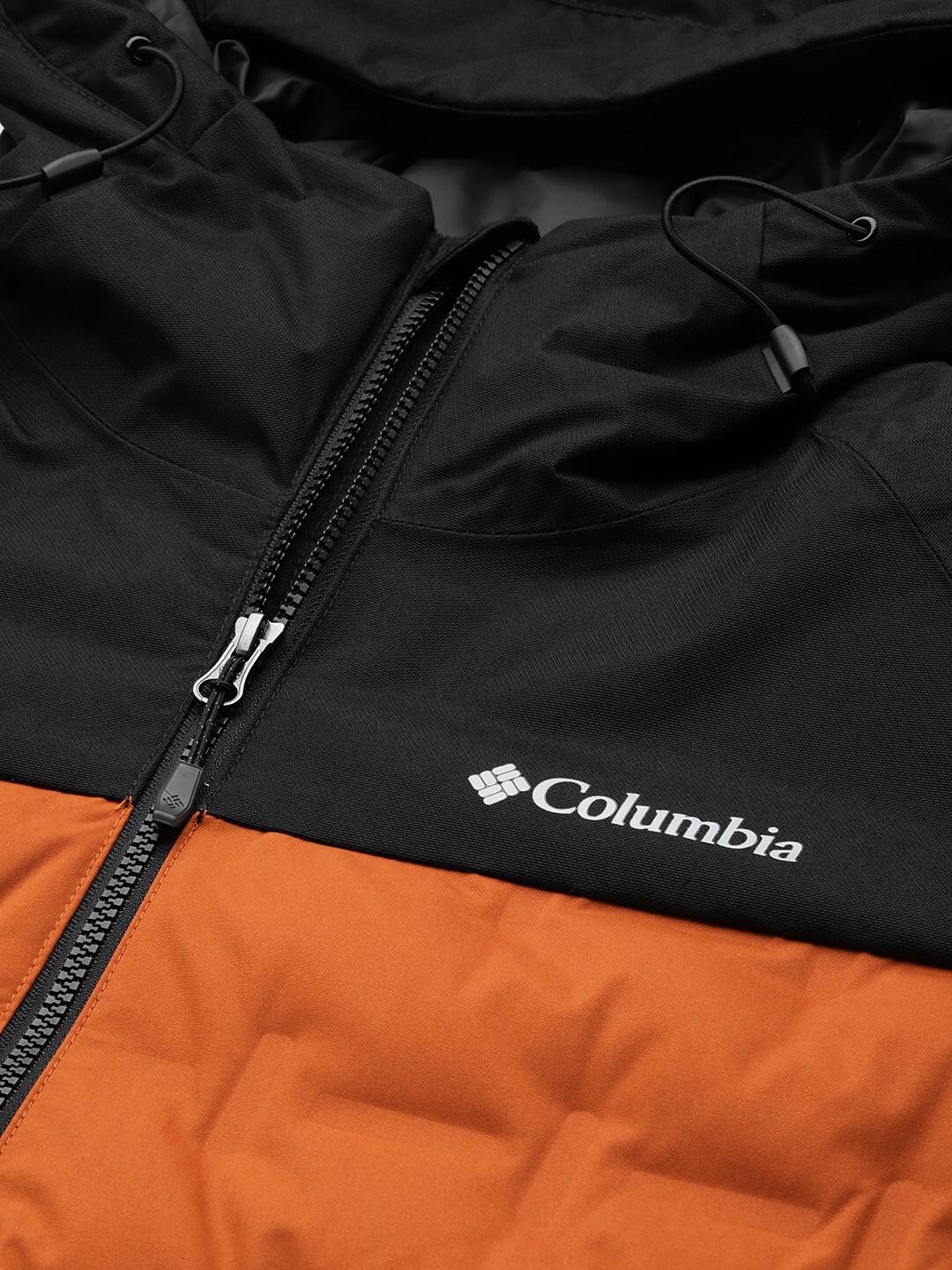 Columbia Men Orange Grand Trek II Down Hooded Jacket - Image 8