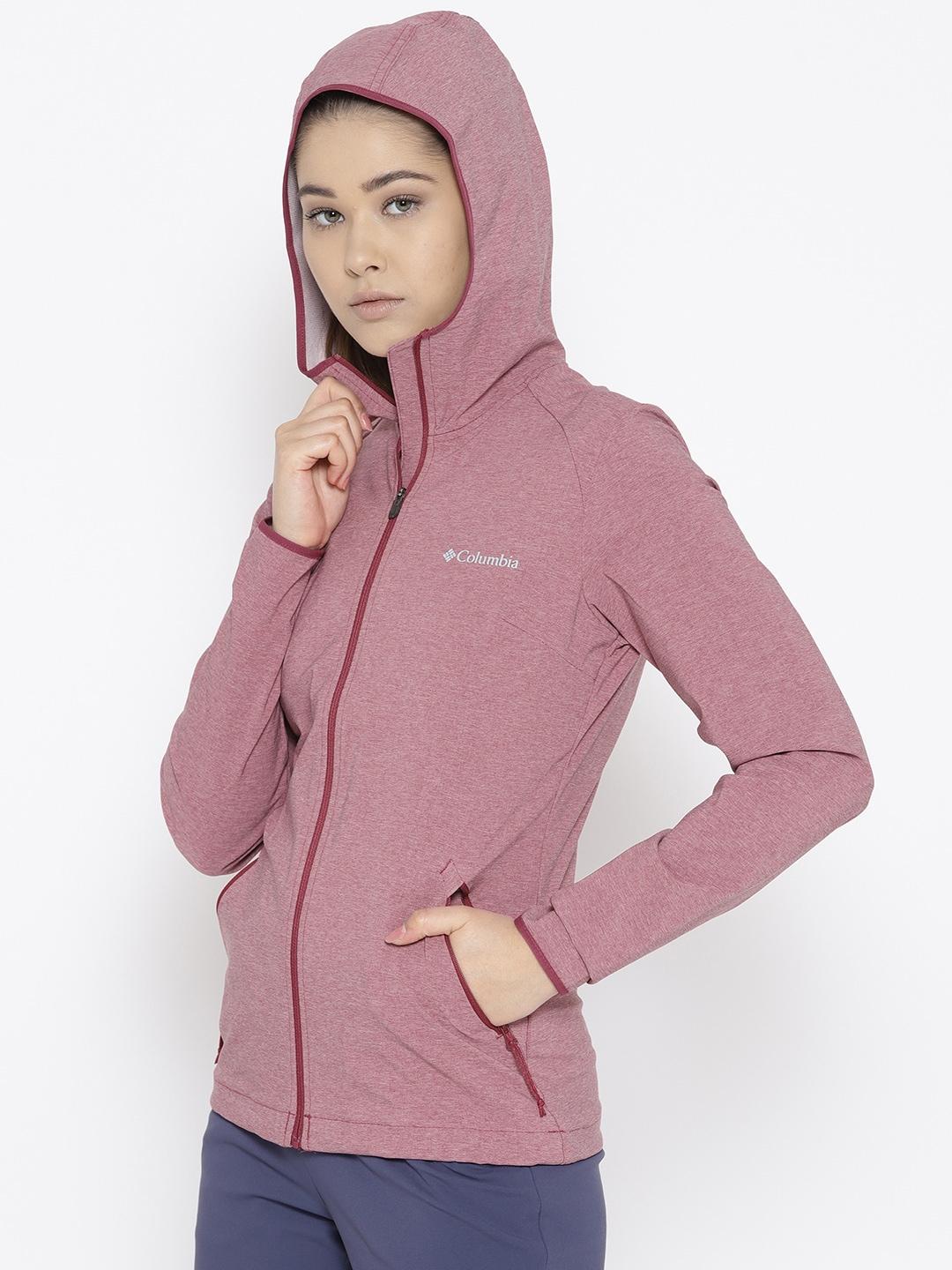 Columbia Women Purple Heather Canyon Softshell Jacket - Image 3