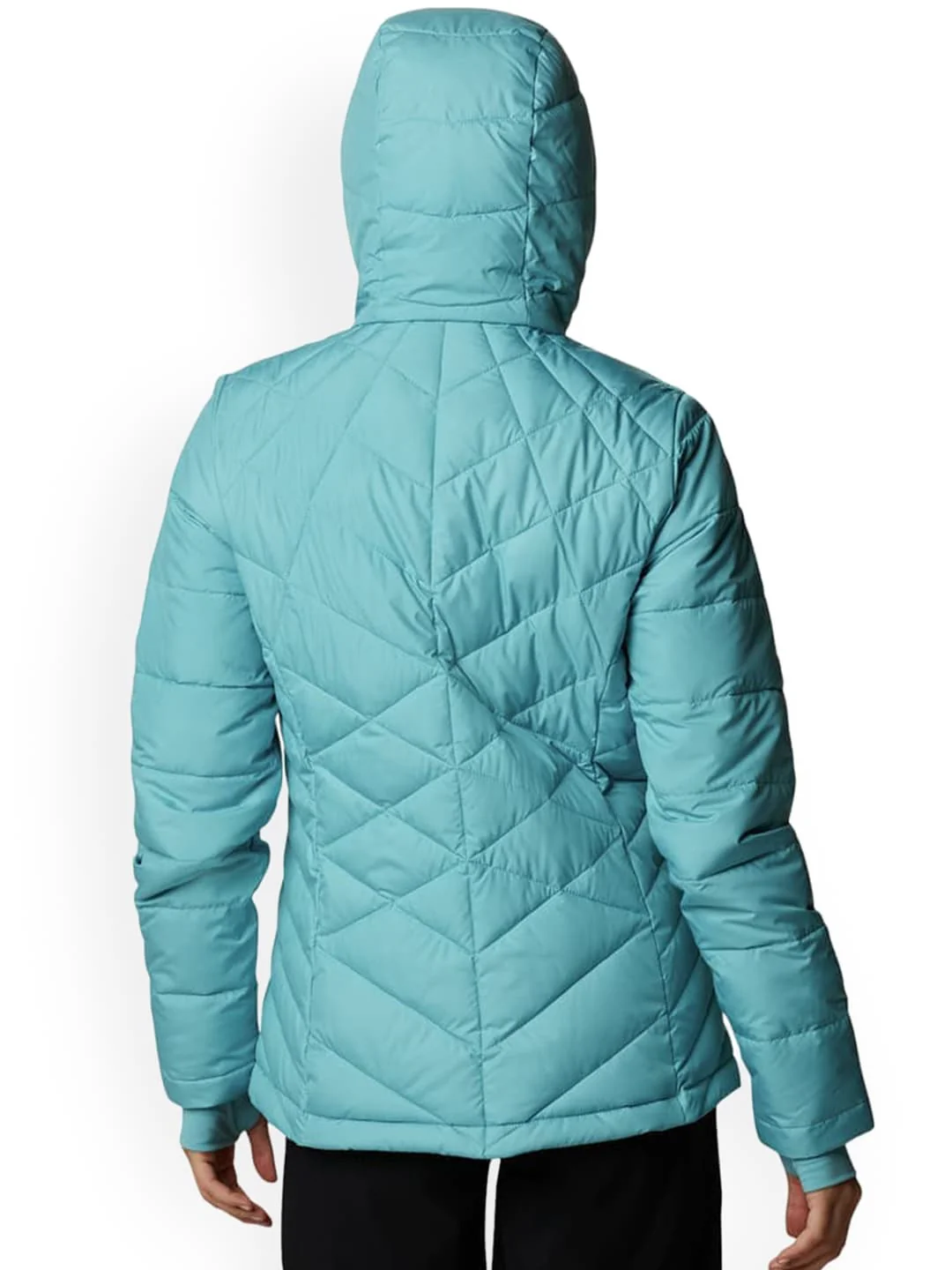 Columbia Women Blue Heavenly Hooded Jacket - Image 5