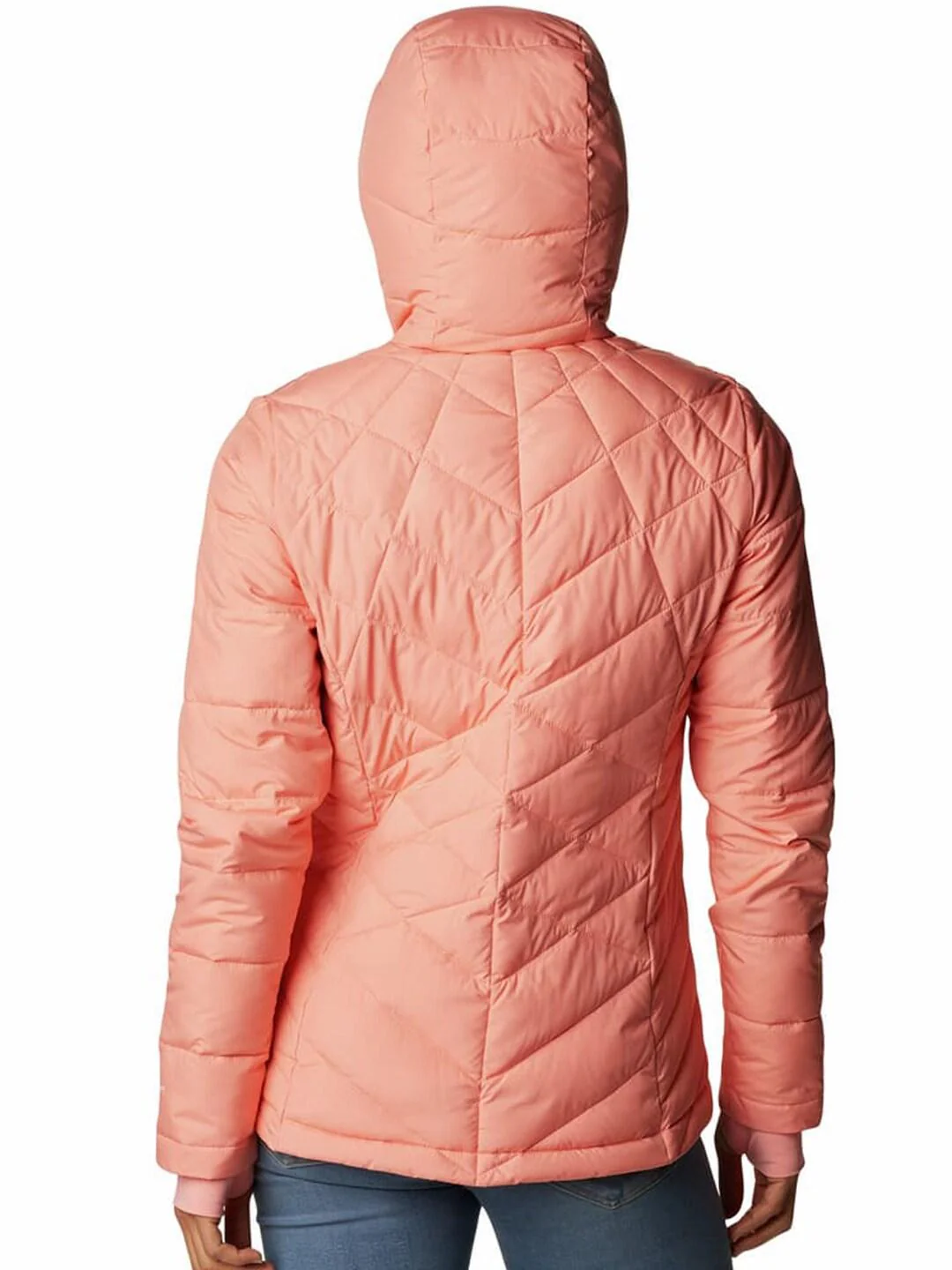 Columbia Women Peach Heavenly Hooded Jacket - Image 5