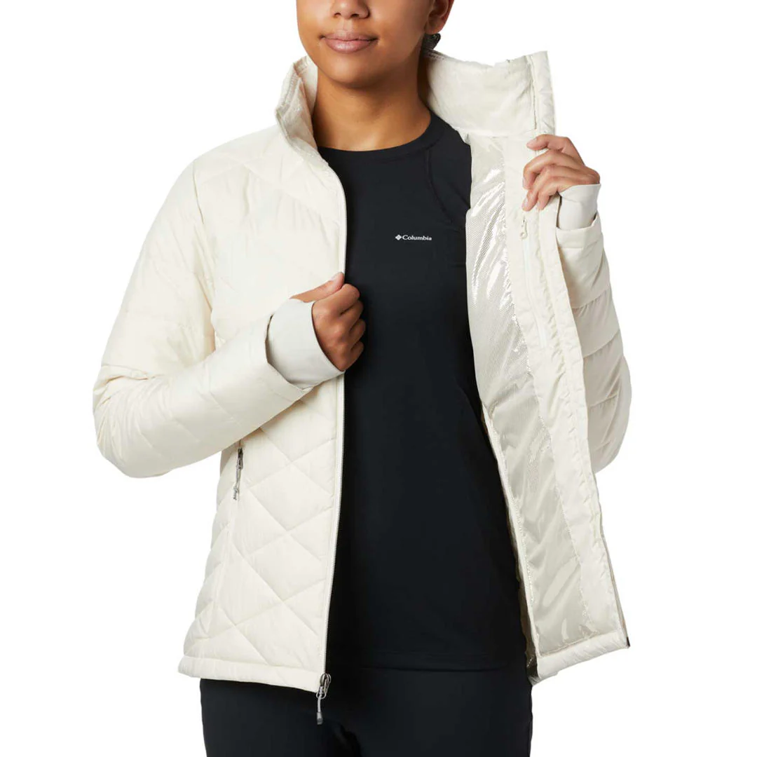 Columbia Women White Heavenly Jacket - Image 2