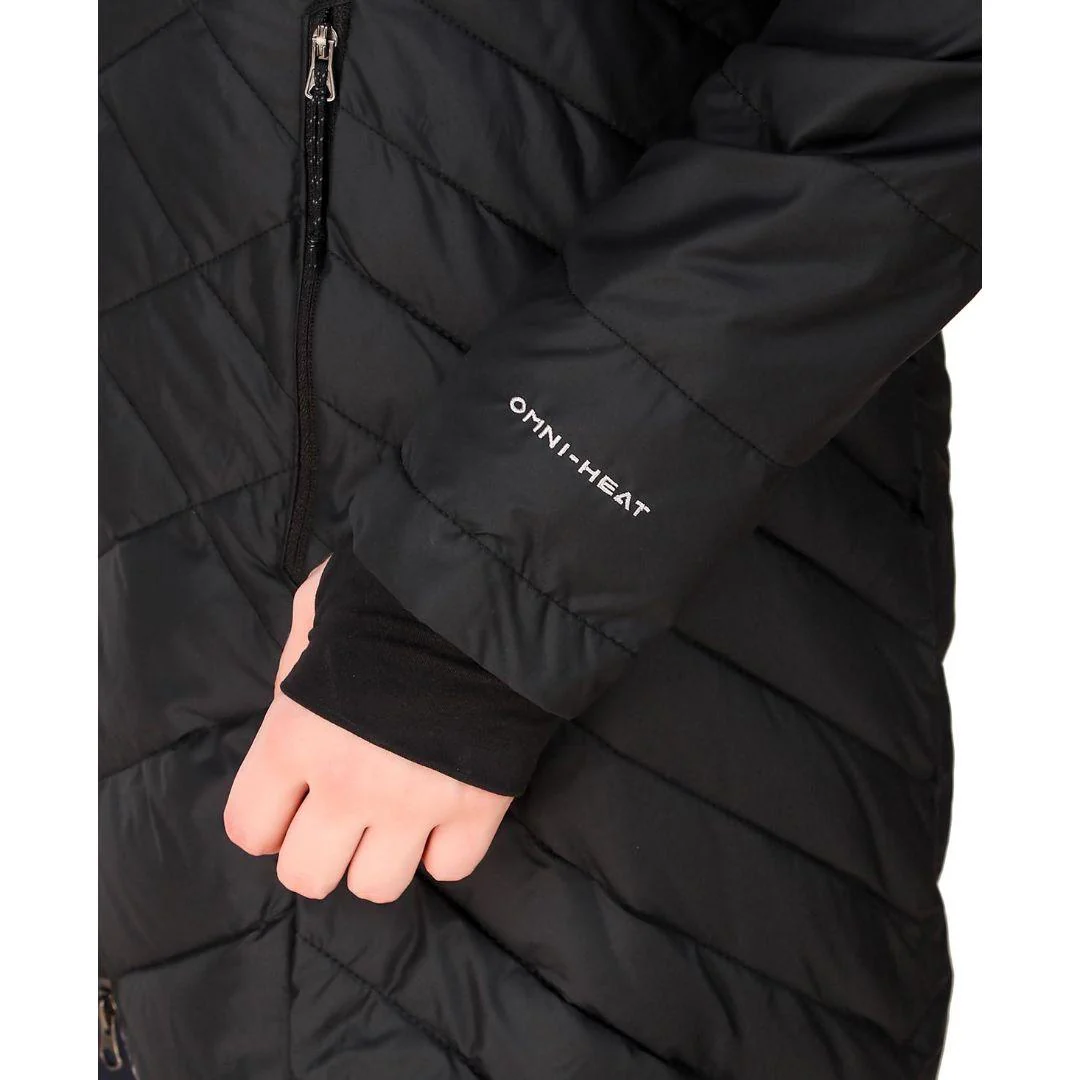 Columbia Women Black Heavenly Long Hooded Jacket - Image 7