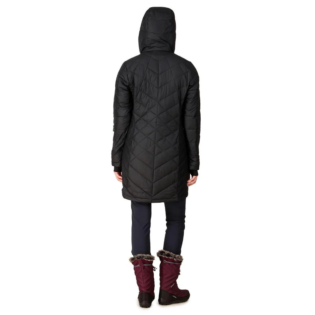 Columbia Women Black Heavenly Long Hooded Jacket - Image 8