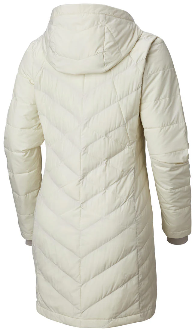 Columbia Women White Heavenly Long Hooded Jacket - Image 2