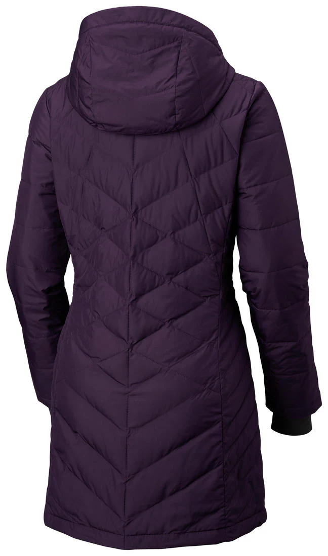 Columbia Women Purple Heavenly Long Hooded Jacket - Image 2