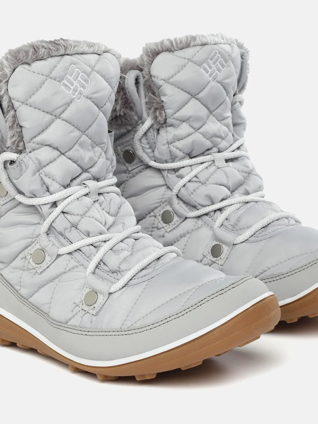 Columbia Women Grey HEAVENLY SHORTY OMNI-HEAT - Image 5