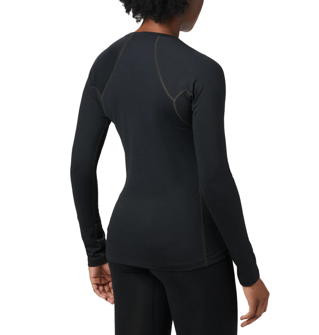 Columbia Women Black Heavyweight Stretch Long Sleeve Top (Non Returnable) - Image 4