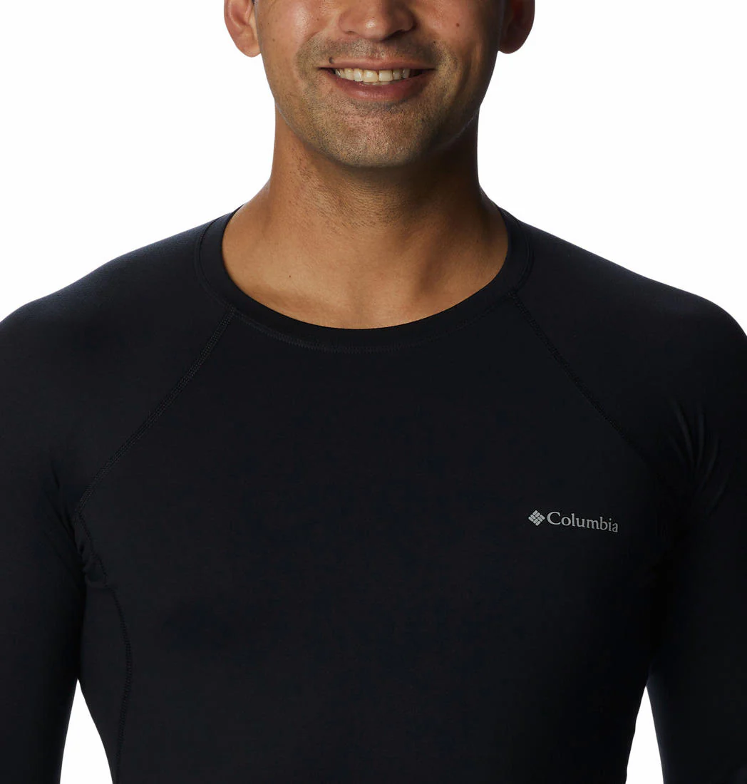 Columbia Men Black Heavyweight Stretch Long Sleeve Top (Non Returnable) - Image 4