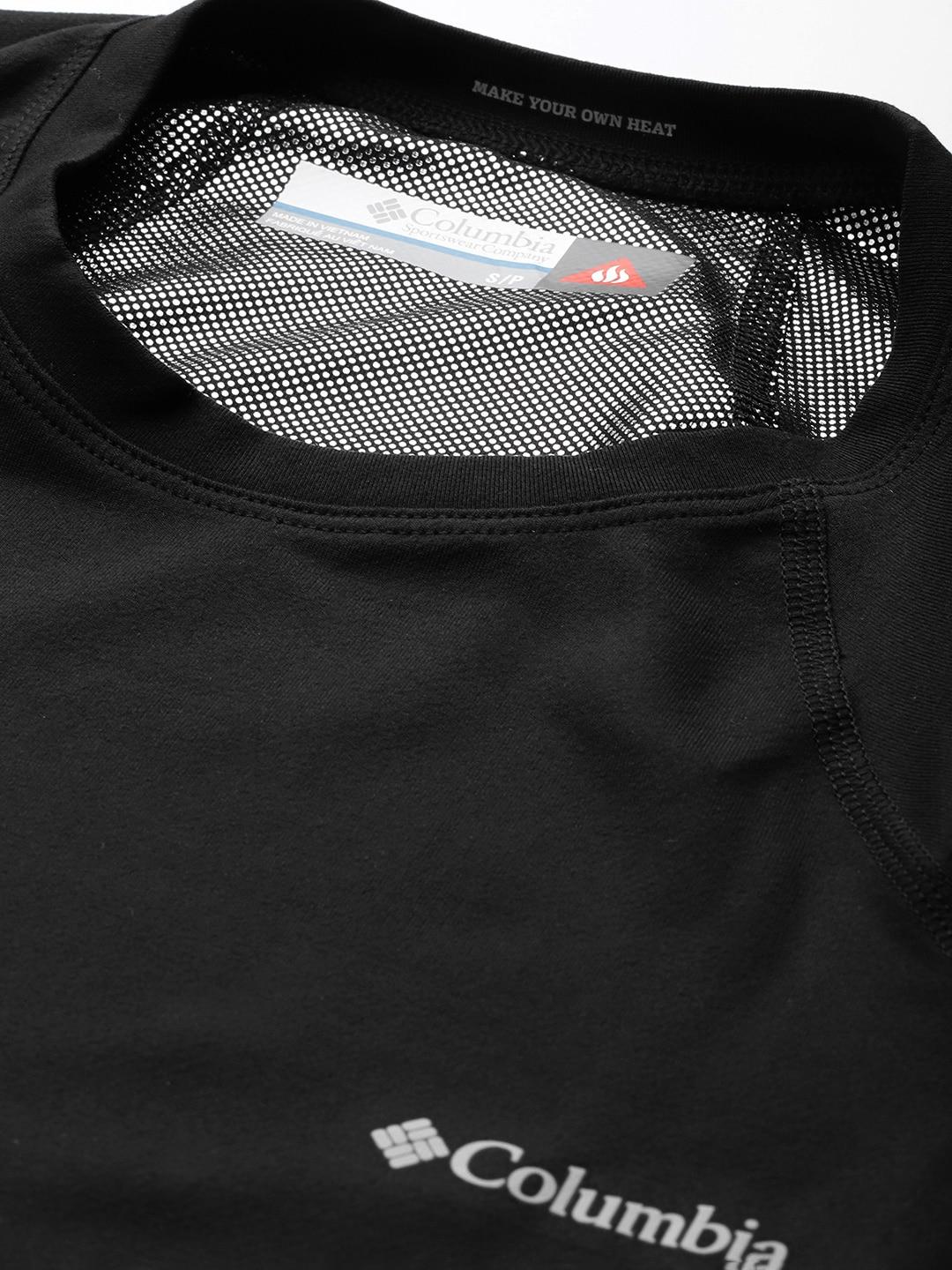 Columbia Men Black Heavyweight Stretch Long Sleeve Top (Non Returnable) - Image 7